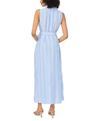 Vince Camuto Women's Sleeveless Button-Up Maxi Dress