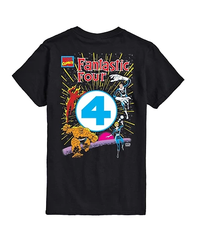 Airwaves Men's Fantastic Four Marvel Comics Short-Sleeve Graphic T-Shirt