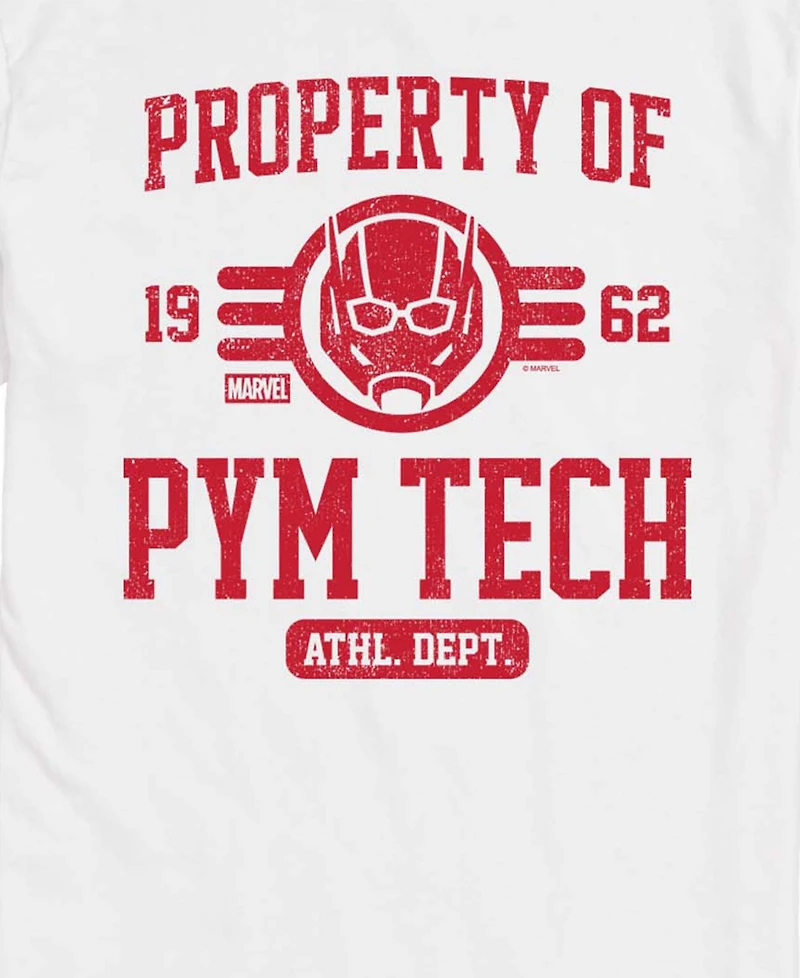 Airwaves Men's Ant-Man Property Of Pym Tech Short-Sleeve Graphic T-Shirt