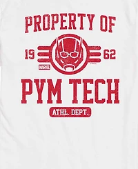 Airwaves Men's Ant-Man Property Of Pym Tech Short-Sleeve Graphic T-Shirt