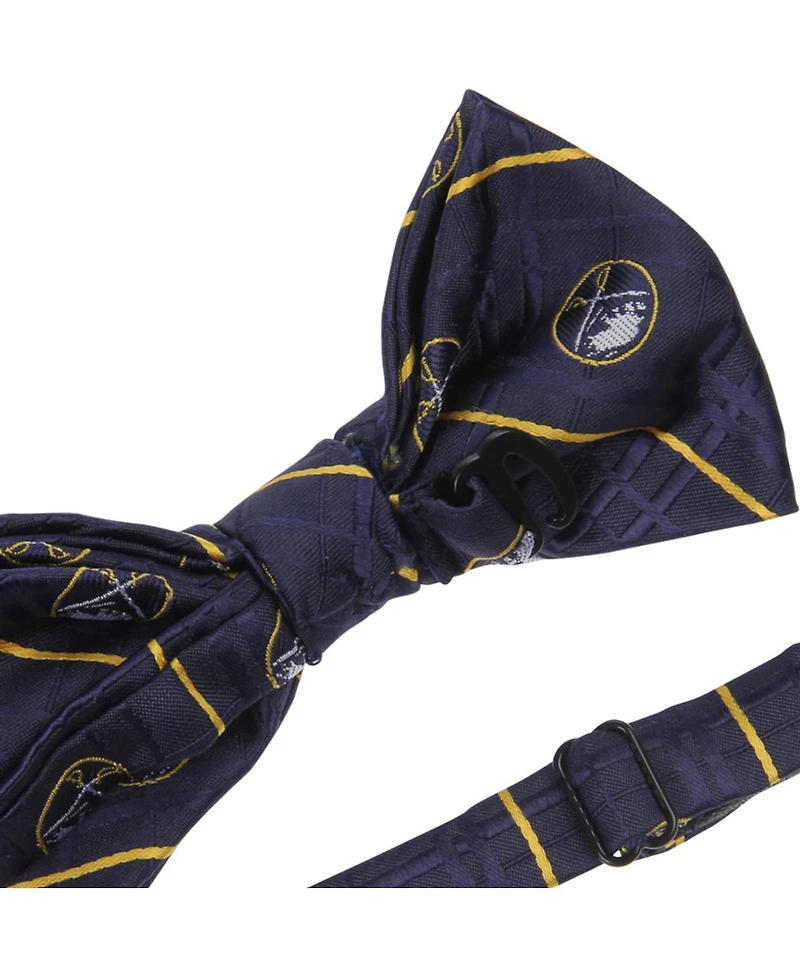 Eagles Wings Men's Navy Buffalo Sabres Oxford Bow Tie