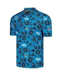 Reyn Spooner Men's Blue Carolina Panthers Pua Performance Polo Shirt