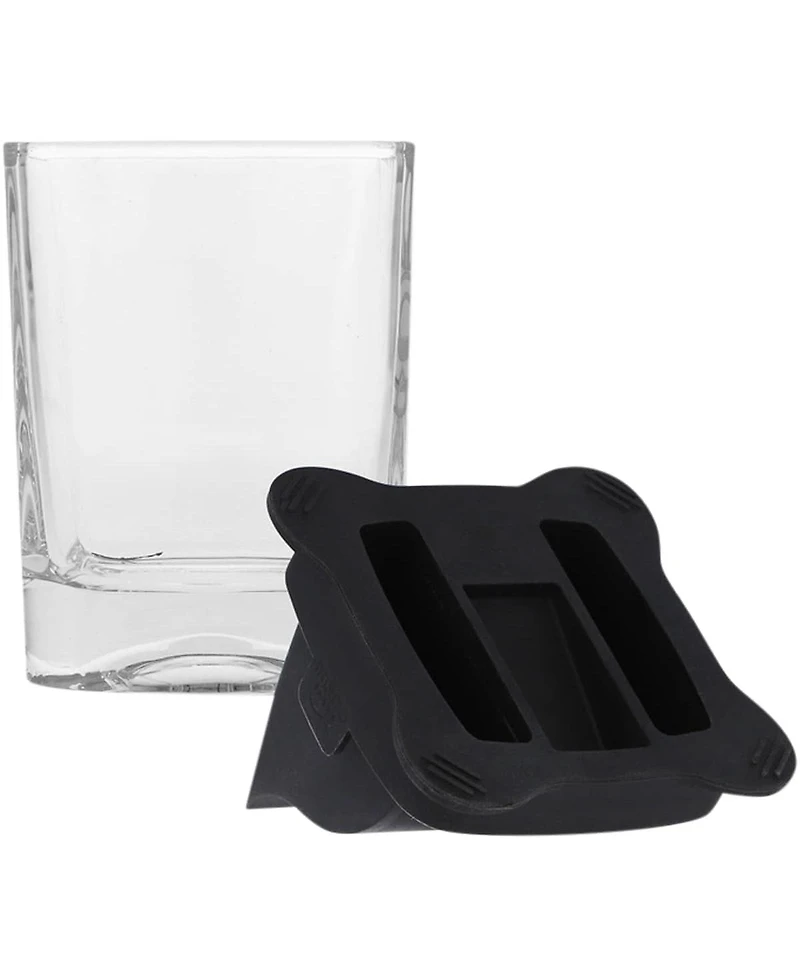 Indigo Falls Nebraska Huskers 10oz. Ice Wedge Glass
