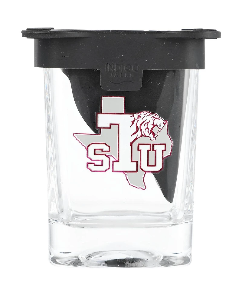 Indigo Falls Texas Southern Tigers 10oz. Ice Wedge Glass