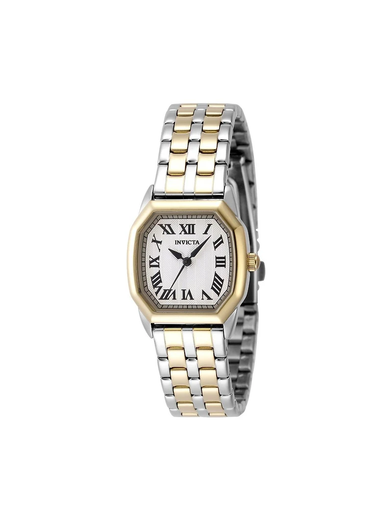 Invicta Women's 48958 Wildflower Quartz 3 Hand Silver Dial Watch