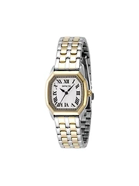 Invicta Women's 48958 Wildflower Quartz 3 Hand Silver Dial Watch
