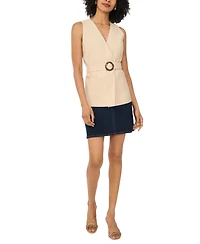 Vince Camuto Women's Sleeveless V-Neck Vest Top