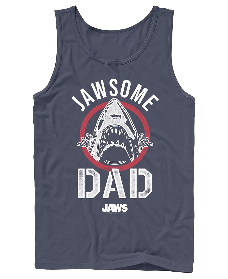 Fifth Sun Men's Jawsome Dad Sleeveless Tank Top