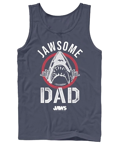 Fifth Sun Men's Jawsome Dad Sleeveless Tank Top