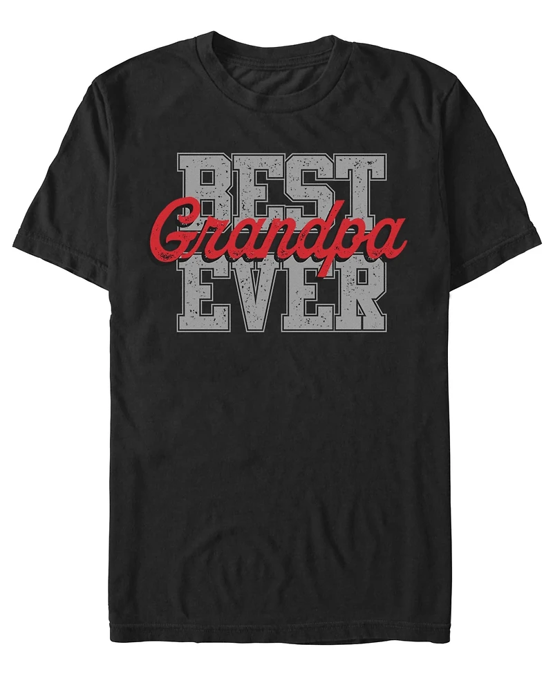 Fifth Sun Men's Best Grandpa Ever Short-Sleeve T-Shirt