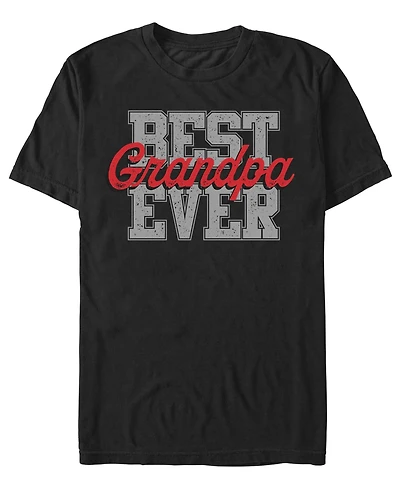 Fifth Sun Men's Best Grandpa Ever Short-Sleeve T-Shirt