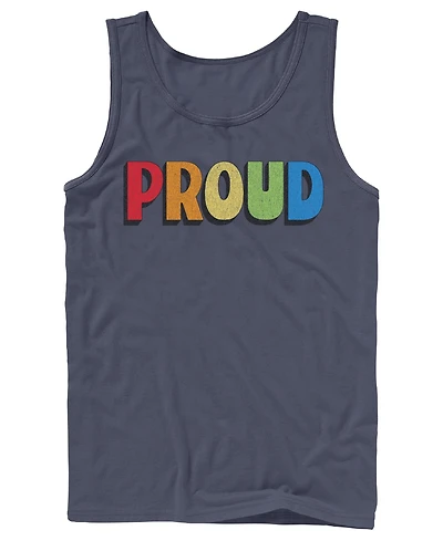 Design By Humans Men's Proud Sleeveless Tank Top