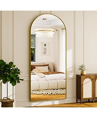 Koonmi 64"x21" Arched Full-Length Mirror