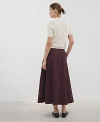 Mango Women's Flared Midi-Skirt