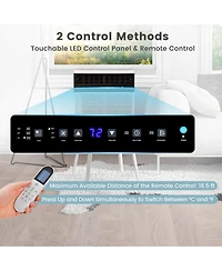 Ecooso 10000 Btu(Ashrae) Window Air Conditioner with Handy Remote