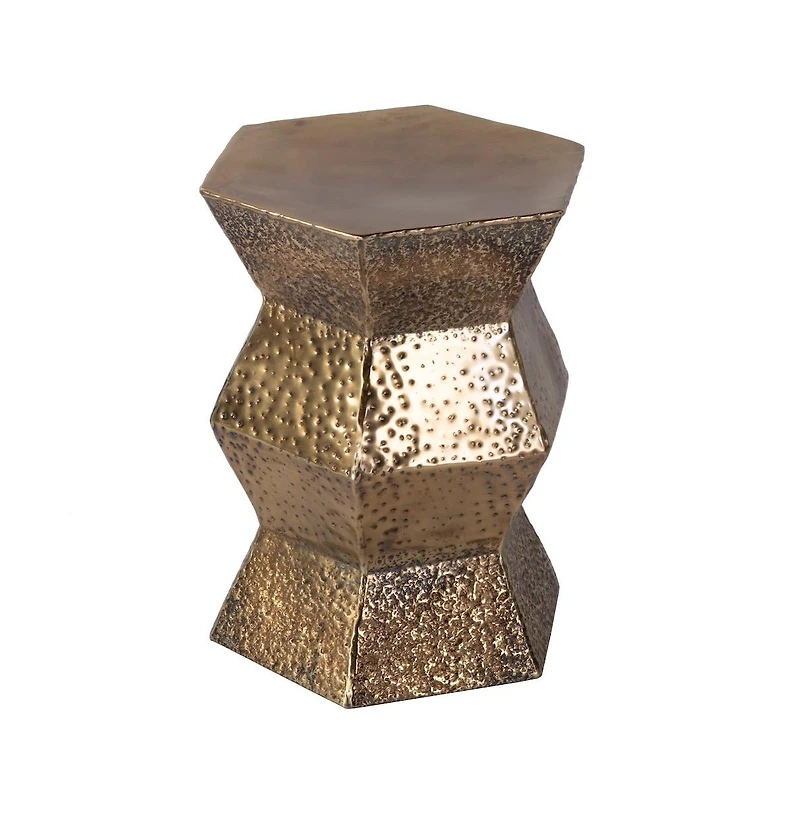 Butler Specialty Renzo 16 in. W Stainless Steel Modern End Table