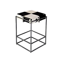 Butler Specialty Stinson 26.5" Seat Height Hair on Hide Counter Stool