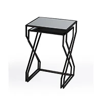 Butler Specialty Demi Modern Mirrored Nesting Tables
