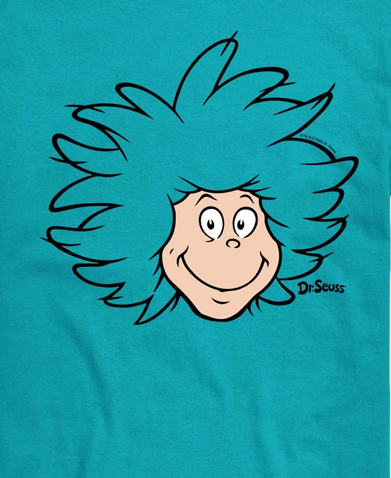 Airwaves Men's Dr. Seuss Thing Face Short-Sleeve Graphic T-Shirt