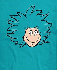 Airwaves Men's Dr. Seuss Thing Face Short-Sleeve Graphic T-Shirt