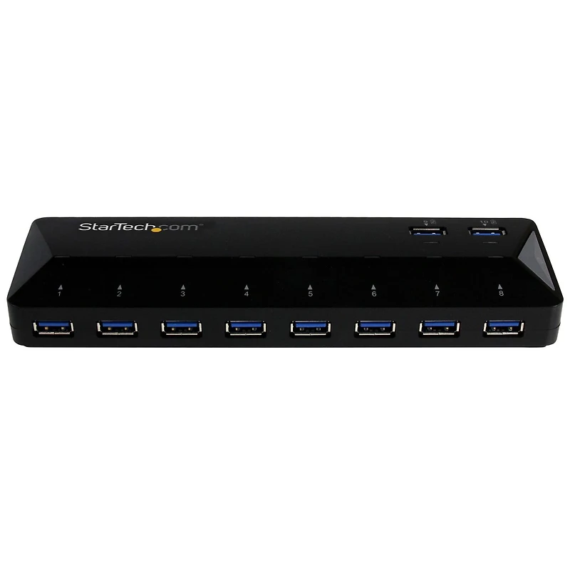 StarTech.com 10-Port Usb 3.0 Hub with Charge and Sync Ports