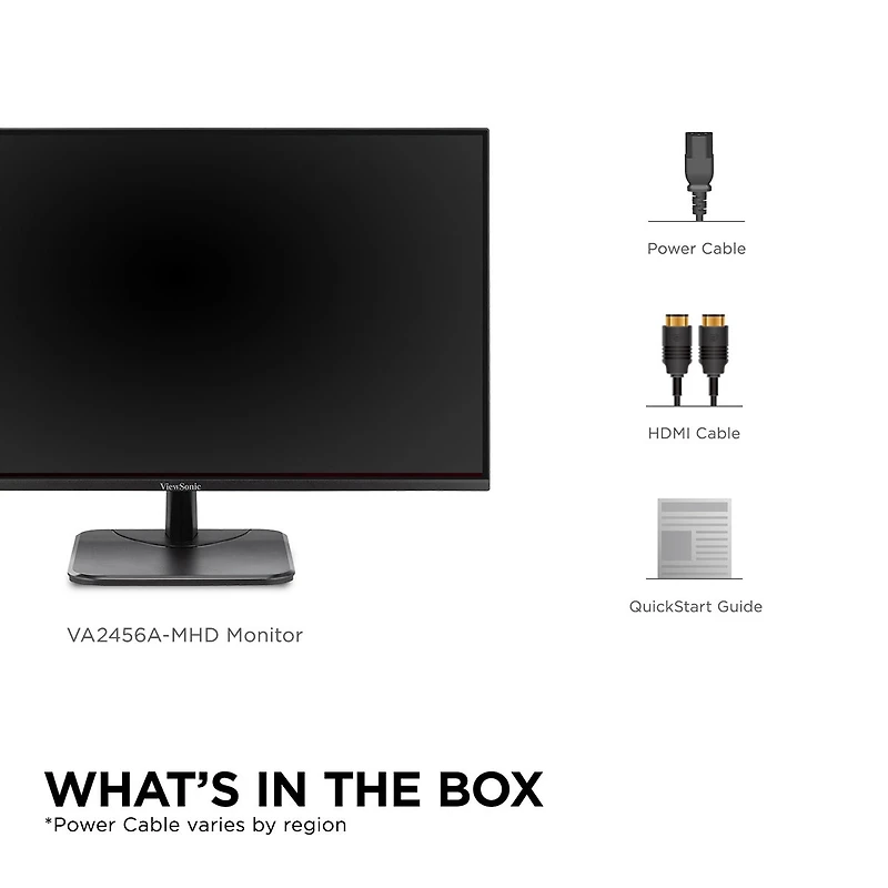 ViewSonic VA2456A-mhd 24" 16:9 Full Hd 120Hz Ips Led Monitor
