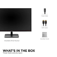 ViewSonic VA2456A-mhd 24" 16:9 Full Hd 120Hz Ips Led Monitor