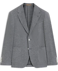 Boss by Hugo Men's Patterned Linen Blend Regular-Fit Blazer