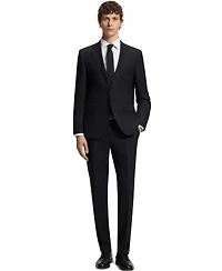 Boss by Hugo Men's Easy-Iron Stretch-Cotton Poplin Slim-Fit Dress Shirt
