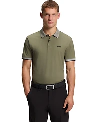 Boss by Hugo Men's Stretch Cotton Moisture Management Paddy Polo Shirt