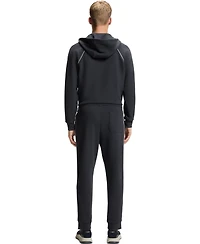 Boss by Hugo Men's Piped-Detail Cotton-Blend Tracksuit Bottom Pants