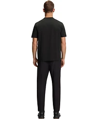 Boss by Hugo Men's Stretch Cotton Tonal Logo Relaxed-Fit T-Shirt