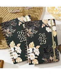 Gnuadz 2026-2029 Monthly Planner 3 Year Calendar Tabs Hardcover Pocket