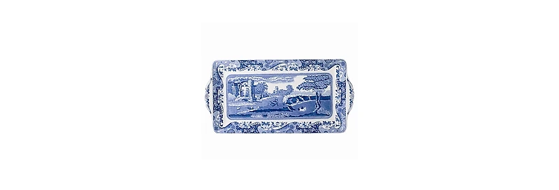 Spode Blue Italian Sandwich Tray