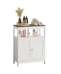 Streamdale Furniture Modern Double-Door Storage Cabinet with Adjustable Shelf