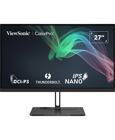 ViewSonic ColorPro VP2776T-4K 27" 16:9 4K Ultra Hd Usb-c Docking Ips Led Monitor