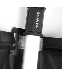 Nanlite Fabric Barndoors 45 Deg. Grid for PavoTube Ii 15C Led Tube Light