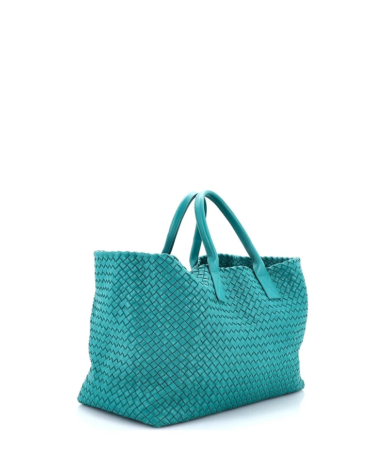 Pre-Owned Bottega Veneta Medium Cabat Tote Intrecciato Nappa