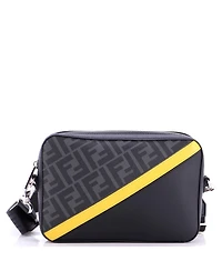 Pre-Owned Fendi Small Camera Case Bag Zucca Coated Canvas and Leather