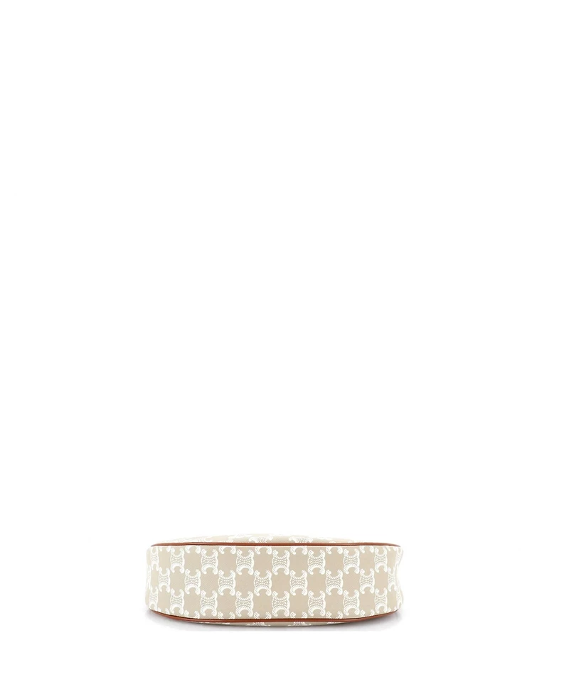 Pre-Owned Celine Ava Triomphe Bag Triomphe Coated Canvas