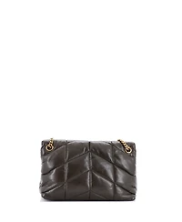 Pre-Owned Saint Laurent Small Loulou Puffer Shoulder Bag Quilted Leather