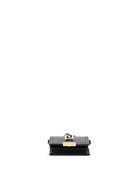 Pre-Owned Versace Mini Greca Goddess Wallet on Chain Leather