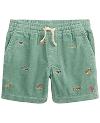 Polo Ralph Lauren Boys' 2-7 Prepster Embroidered Corduroy Shorts