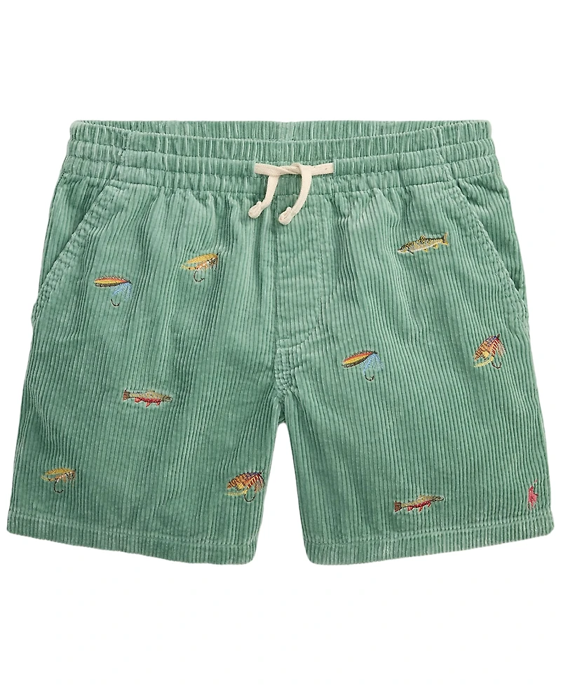 Polo Ralph Lauren Boys' 8-20 Prepster Embroidered Corduroy Shorts
