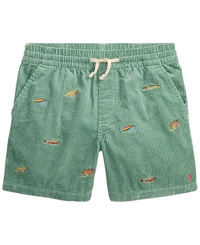 Polo Ralph Lauren Boys' 8-20 Prepster Embroidered Corduroy Shorts