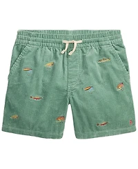 Polo Ralph Lauren Boys' 8-20 Prepster Embroidered Corduroy Shorts