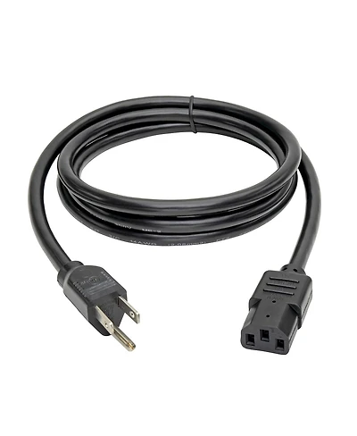 Tripp Lite 6' 14 Awg Nema 5-15P to Iec C13 Computer Power Cord