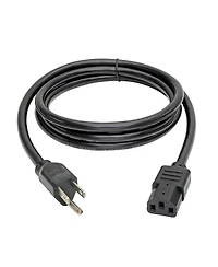 Tripp Lite 6' 14 Awg Nema 5-15P to Iec C13 Computer Power Cord