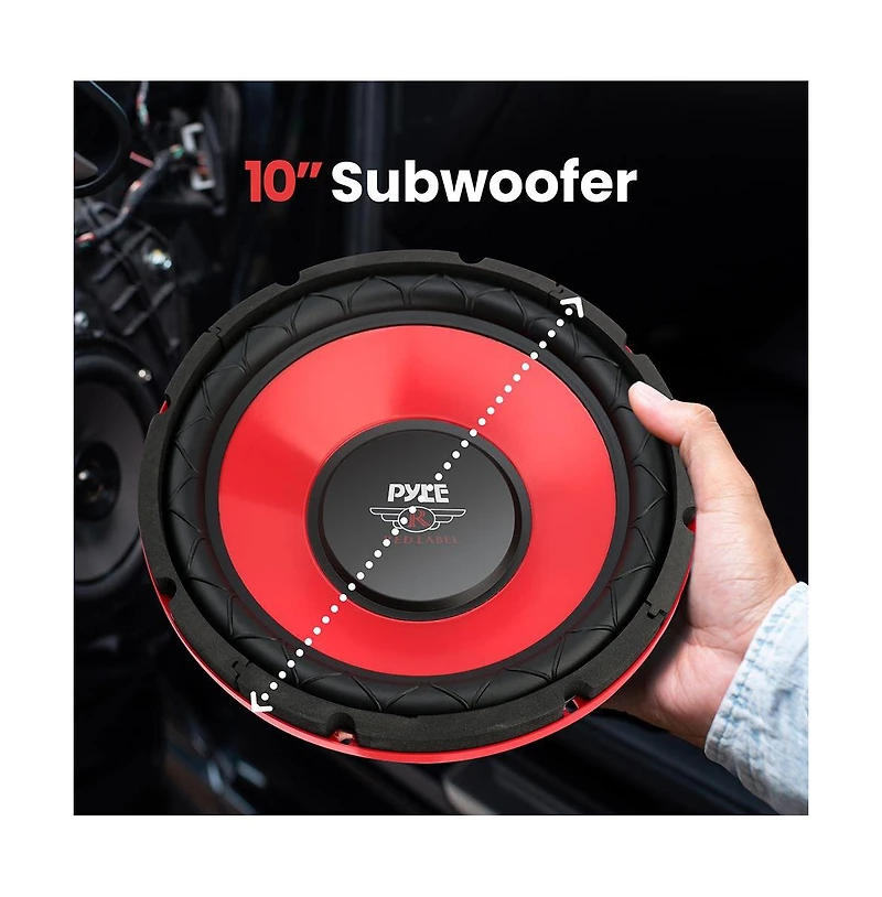 Pyle Car Vehicle Subwoofer Audio Speaker