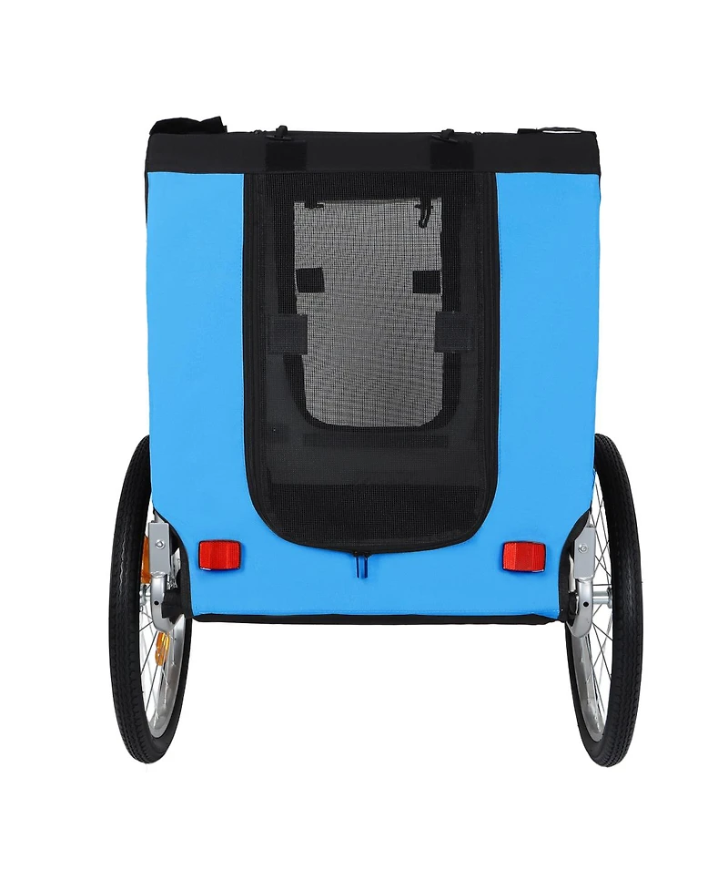 Streamdale Large Folding Pet Bike Trailer Capacity All-Terrain Carrier